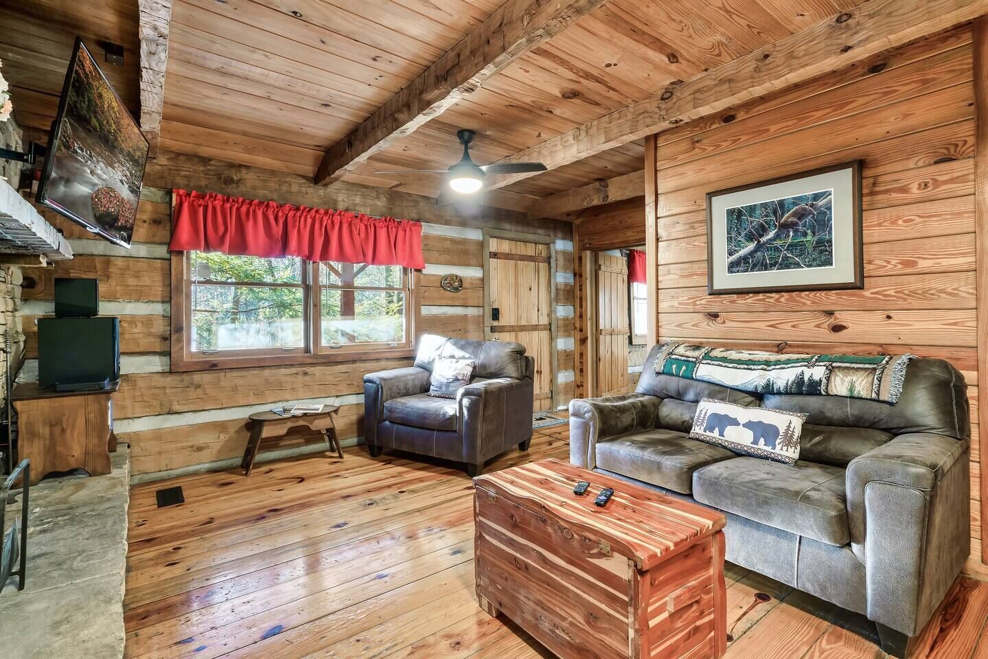 Smart TV, lareira, Netflix, serviços de streaming