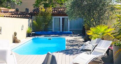 Modern Detached Village Villa With Large Terrace and Private Swimming Pool