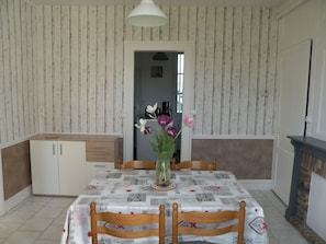 Dining - Spacious Holiday Home on Working Farm in La Remuée (La Remuee)