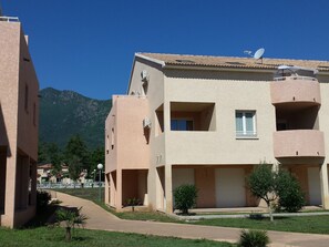 Apartment | Exterior - Great Vacation Spot Near a Vast Beach on Beautiful Corsica (Santa-Maria-Poggio)