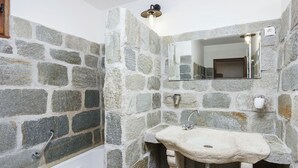 Bathtub - Charming Farmhouse in Cros-de-géorand With Swimming Pool (Cros-de-Georand)