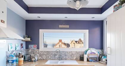 Pleasant Chalet in Grandcamp With Garden