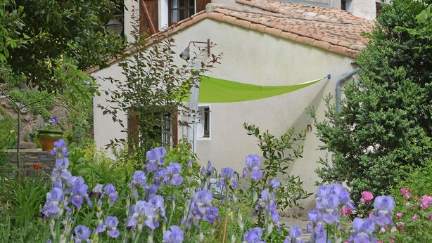 Exterior - Beautiful House With Beautiful Flower Garden: a Haven of Peace (Saint-Andre-de-Majencoules)