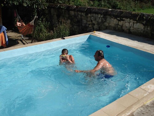 Attractive Country House With Swimming Pool and Fire Place