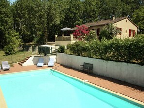 Exterior - Quiet Cottage in Pontcirq, With Wifi, Private Pool and Beautiful Garden (Pontcirq)