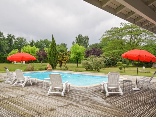 Spacious Holiday Home in Labastide-d'armagnac With Pool