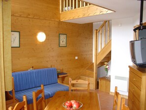 Fireplace - Superb Chalets and Lodges Situated at 2000 m (La Plagne-Tarentaise)