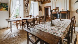 Dining - Luxurious Castle in Saux With Private Swimming Pool (Saux)