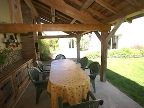 Balcony - Authentic Rural House With Garden in Central France (Saint-Loup-Geanges)