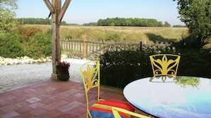 Balcony - Authentic Holiday Home in a Former Farmhouse, With Garden, in Southern France (Plieux)