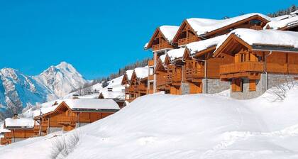 Rustic Studio With Dishwasher in ski Area of Valmeinier