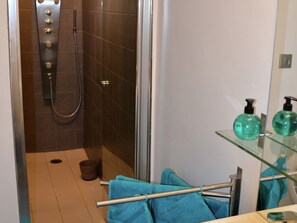 Shower - Modern Apartment in Île-de-france With Private Terrace (Paris)