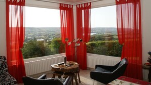 Living room - High-altitude House With Formidable View to Gamaches (Gamaches)