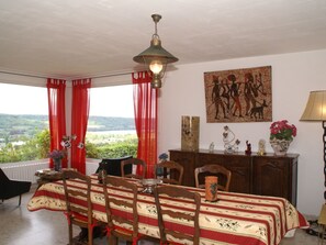 Dining - High-altitude House With Formidable View to Gamaches (Gamaches)