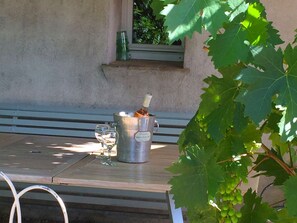 Balcony - Cozy Characteristic 2-person House, in an Authentic Hamlet Near Grimaud (Grimaud)