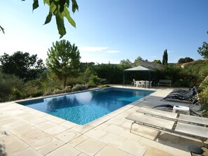Outdoor pool - Beautiful Detached Villa in the Green Heart of the Var With Private Pool (Saint-Antonin-du-Var)