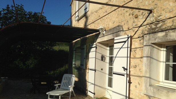 Balcony - Charming Cottage in Rasteau With Garden (Rasteau)