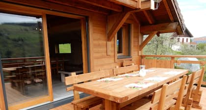 Beautiful Modern Chalet in La Bresse With Sauna and Extensive Views Over the Valley