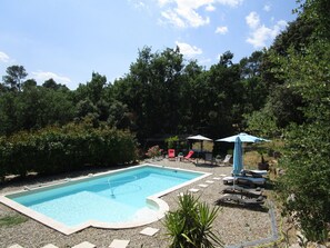 Outdoor pool - Secluded Villa in Lorgues With Private Pool (Lorgues)
