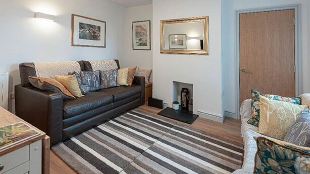 Living room - Comfortable Holiday Home in Snowdonia With Garden (Caernarfon)