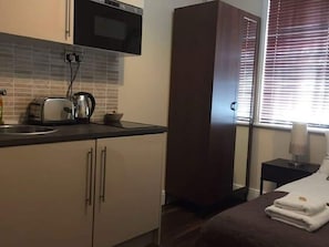 Apartment | Private kitchen | Microwave, stovetop, toaster