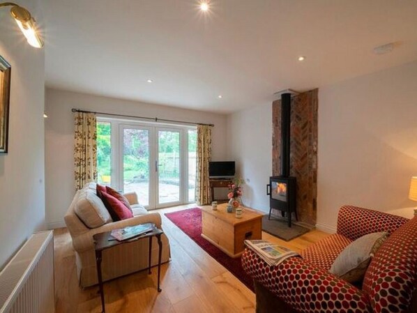 House | Living room | Fireplace
