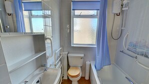 Kombination af bruser/badekar
