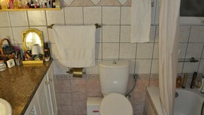 Combined shower/tub