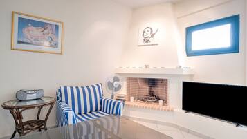 Vila | Ruang keluarga | Perapian