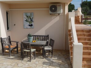 Balcony - Villa in Kamaria With Infinity Pool & Sea Views (Pylos-Nestoras)