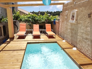 Pool - Cozy Villa in Loucha with Hot Tub (Zakynthos)