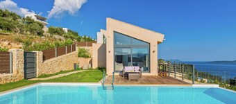 Villa in Sivota With Sea View & Pool