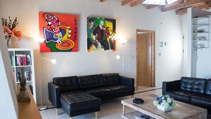 Living room - Superb 4-10 Pers Villa, Pool and With Phenomenal Views of the sea and Islands (Lefkada)