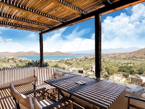 Balcony - Art Traditional Villas 18th Century Complex near Sea (Agios Nikolaos)