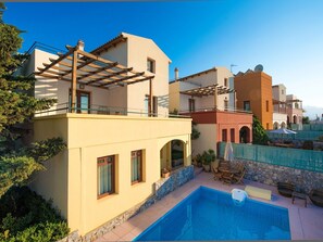 Exterior - Restful Villa in Plaka With Private Pool, Roof Terrace, BBQ (Apokoronas)
