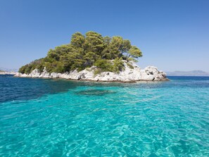 Beach - Spacious Villa in Lopud With Private Terrace (Dubrovnik)