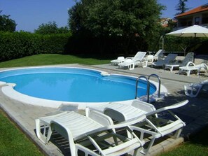 Outdoor pool - Alluring Apartment in Zaton near Sea (Nin)