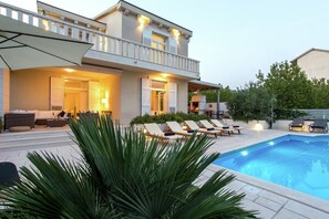 Villa | Exterior - Villa in Kastel Novi Near Beach (Kastela)