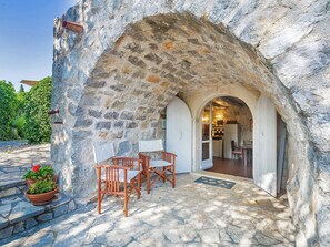 Balcony - Authentically Restored Villa With Private Swimming Pool . Fully Privacy ! (Krk)