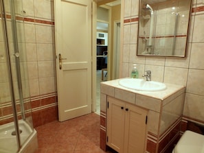 Dusche, Handtücher