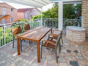 House | Balcony - Charming Holiday Home Near Pebbly Beach, Big Sea View Terrace, Garage (Jasenice)