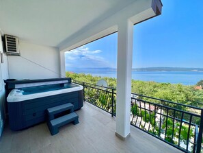 Vue depuis l’hébergement