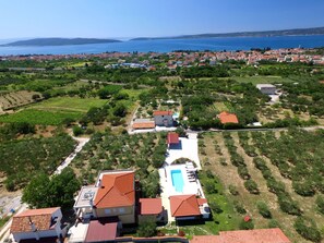 Villa | View from property - Villa in Kastel Luksic Near the Beach (Kastela)