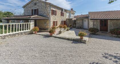 Stone Holiday House With a Spacious Yard and Private Pool