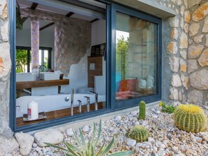 Bathroom - Wonderful Home With Pool and Amazing sea View . Near the Beach ! (Crikvenica)