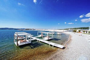 House | View from property - Amazing 2 Storey Holiday Home With 120m Roof Terrace, Directly on the Beach (Sveti Filip i Jakov)