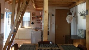 Dining - High Privacy Countryside Chalet With Private Beach and Terrace With Seaview (Sibenik)