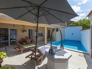 Indoor pool, outdoor pool