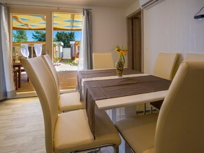 Mobile Home | Living room - Modern Mobile Home in Dobropoljana With Terrace (Pasman)