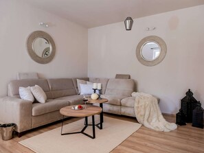 Living area - Luxury Villa Lelu With Heated Saltwater Pool, Parking, High Speed Internet, Bbq, el. car Charge T2 (Split)